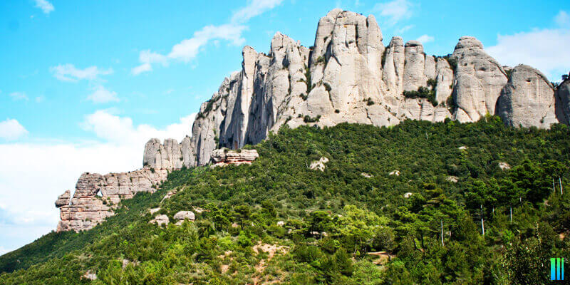 La montaña de Montserrat